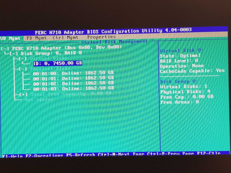 Dell PE T320, 1x Xeon E5-1410 2.8GHz, 8GB, H710, 2x PSU, 4x 2TB HDDs _