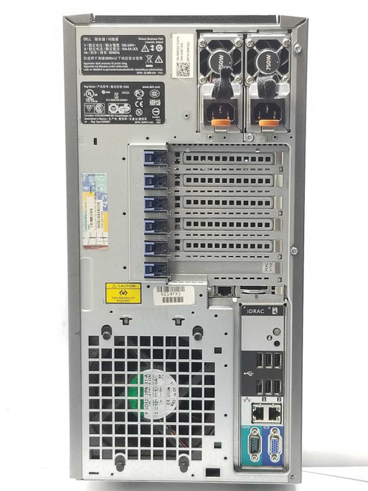Dell PE T320, 1x Xeon E5-1410 2.8GHz, 8GB, H710, 2x PSU, 4x 2TB HDDs _