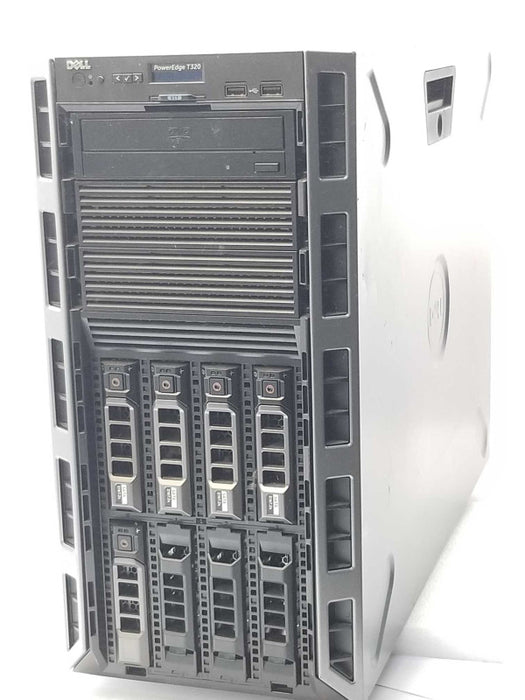 Dell PE T320, 1x Xeon E5-1410 2.8GHz, 8GB, H710, 2x PSU, 4x 2TB HDDs _