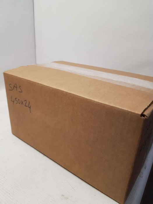 A box of  3.5\\'\\' SAS 450 GB  HDDs mixed brands - 24 PCS