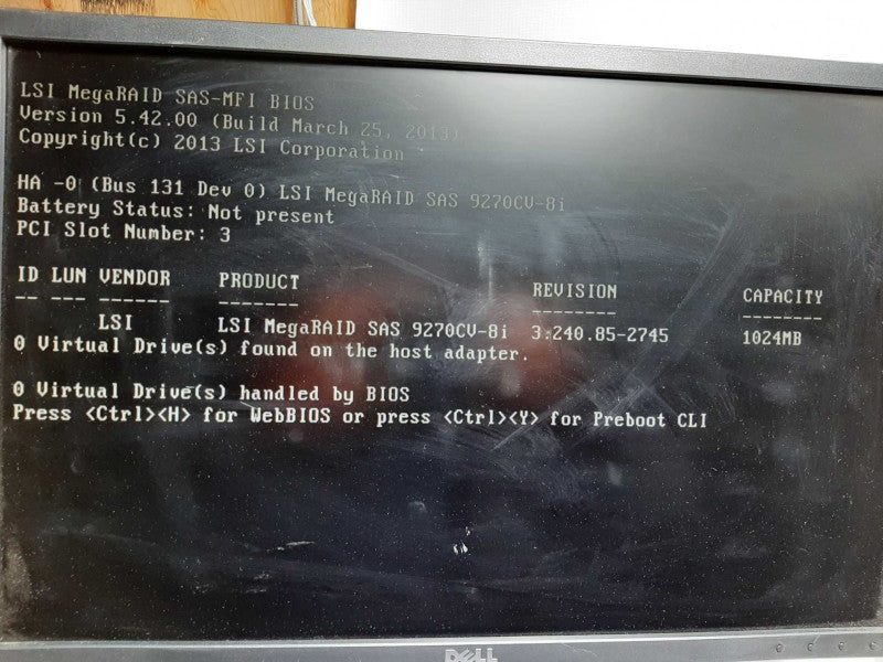 Lenovo TD340 2x Xeon E5-2440 v2 @ 1.9ghz 48gb ram LSI 9270CV-8i RAID Controller
