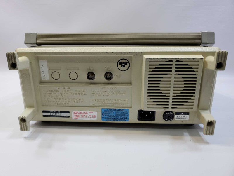IWATSU SS-7611 OCILLOSCOPE 10Hz-100MHz, 4 CHANNEL, 90-250VAC, AS IS, FOR PARTS (