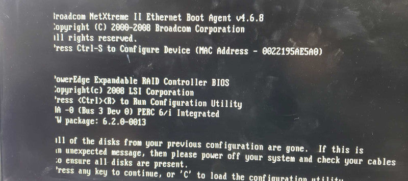 Dell PowerEdge R610 2xE5530@2.4GHz 6GB ECC DDR3 PERC 6/i No HDD [