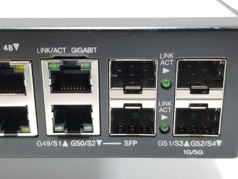 Cisco SG500-52P-K9 48 Port Gigabit Ethernet PoE+ 2xGE/2x5GE SFP SG500 52P, QTY ~