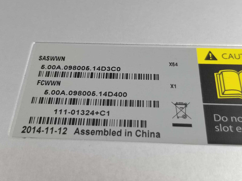 NETAPP X3402A-R6 FAS2552/FAS2554 Storage disk Array Controller 111-01324, QTY ~