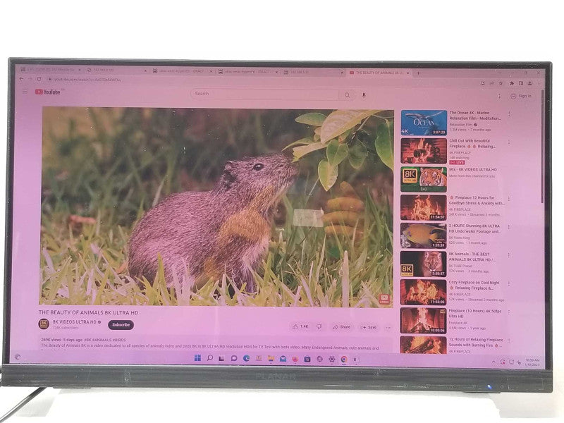 Planar PCT2235 Touch Screen 22\\" HD 1920x1080 LED LCD Monitor Read _