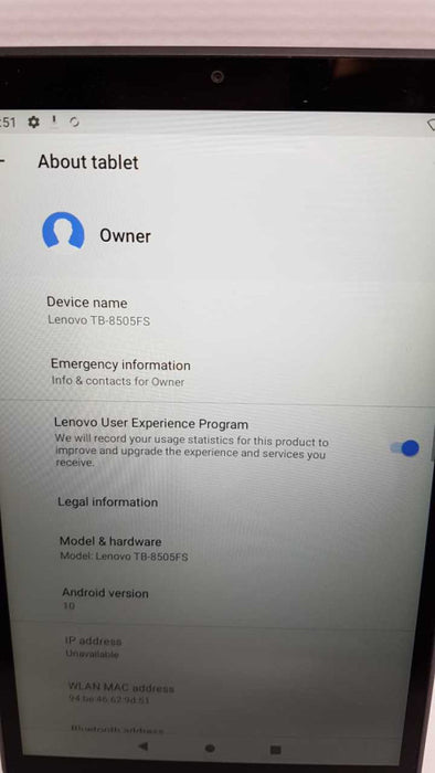 lenovo TB-8505FS tablet 32GB 8\\"  #