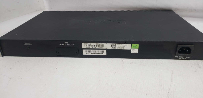 Dell Power Connect 5548 Network Switch 1GB 2 SFP Port [
