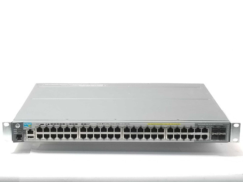 HP J9729A 48-Port Managed Switch 2920-48G-PoE+ w/ Stacking Module J9733A _