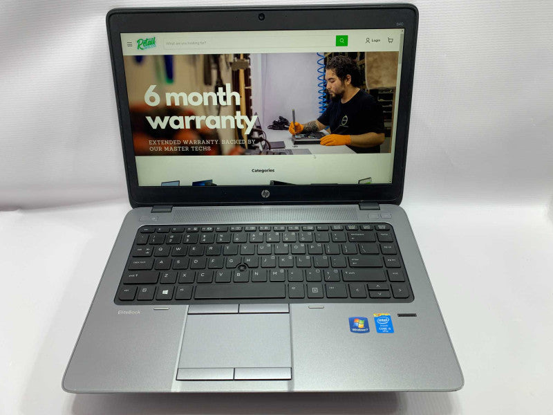 HP EliteBook 840 G1 with i5-4300U CPU 8GBRAM & 240GB SSD Storage  -