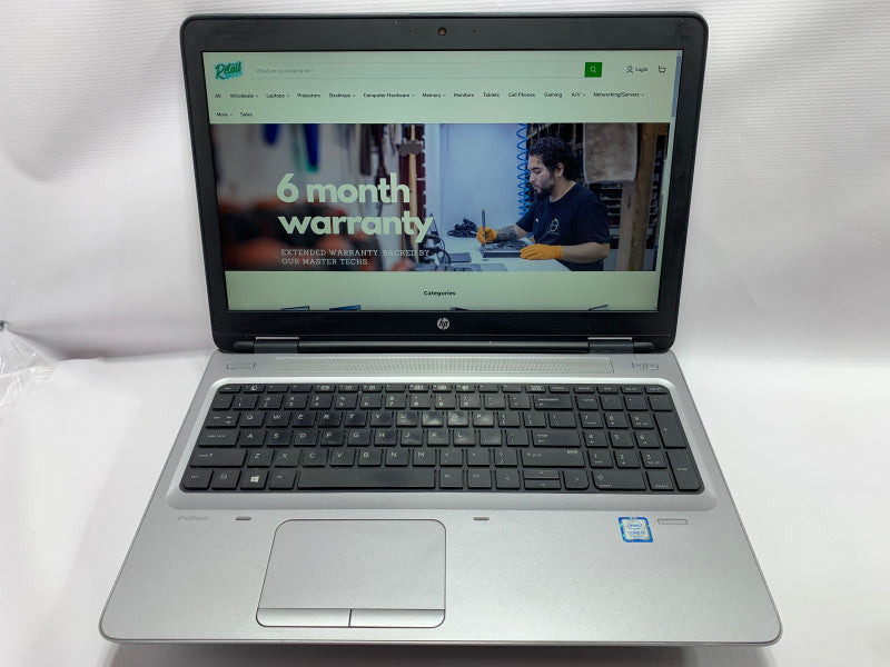 HP ProBook 650 G3 with i5-7200U CPU 8GB RAM & 500GB HDD Storage  -