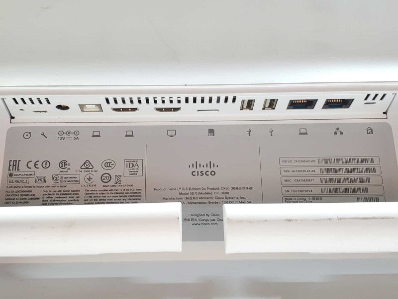 Cisco Webex DX80 Collaboration Display CP-DX80 READ +