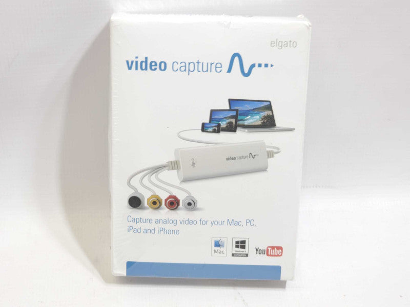 Elgato Video Capture - Digitize analog Video for Mac, PC or iPad NEW IN BOX +