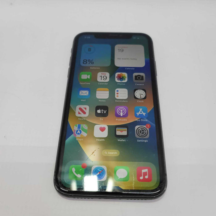 Apple iPhone 11 - 64GB - Black - Unlocked - A2111, READ =