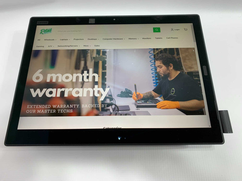 Lenovo X1 tablet Gen 3 with i5-8250U CPU 8GB RAM & 256GB SSD Storage READ -