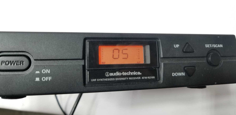 Audio Technica ATW-R2100 Wireless Receiver 655-680MHz, NO AC. ~