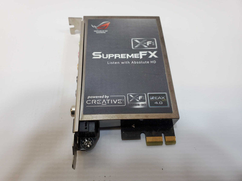ASUS Maximus II Formula SupremeFX X-Fi HD 7.1 Sound Card - PCI-e (