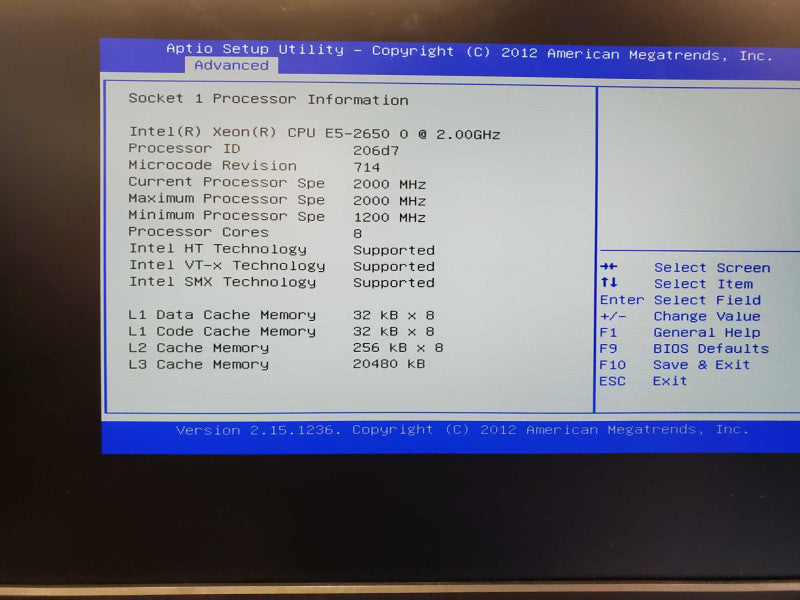 Cisco UCS C220 M3 2x Xeon E5-2650 @ 2.0GHz 96GB Ram 8x2.5\\" No HDDs (