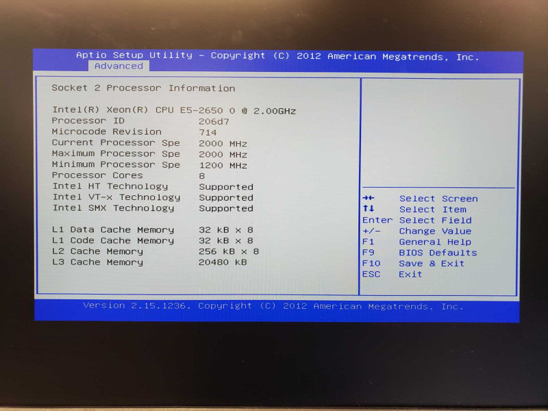 Cisco UCS C220 M3 2x Xeon E5-2650 @ 2.0GHz 96GB Ram 8x2.5\\" No HDDs (