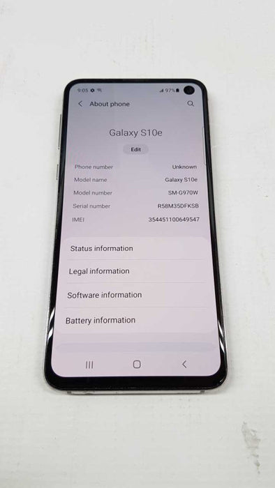 Samsung Galaxy S10e 128GB Carrier unlocked - READ #