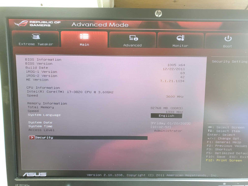 Custom Gaming PC i7-3820, ACUS RAMPAGE IV EXTREME, 32gb DDR3 +