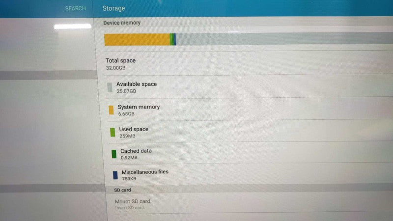 Samsung Galaxy View T670 Android OS Tablet 32 GB RAM 18.7\\" [
