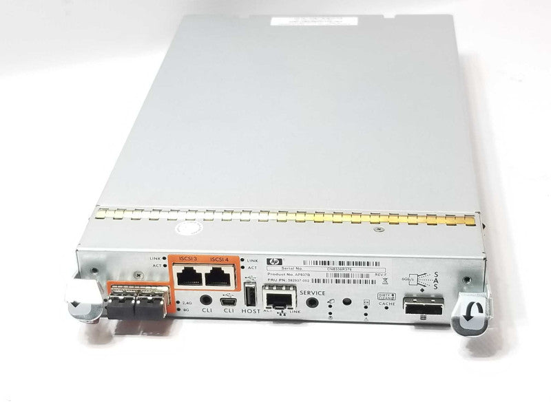 HP AP837B StorageWorks P2000 G3 FC/iSCSI Combo Modular Smart Array Controller _