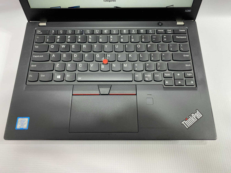 TouchScreen Lenovo ThinkPad x280  with i7-8650U CPU 16GB RAM & 512GB SSD  -