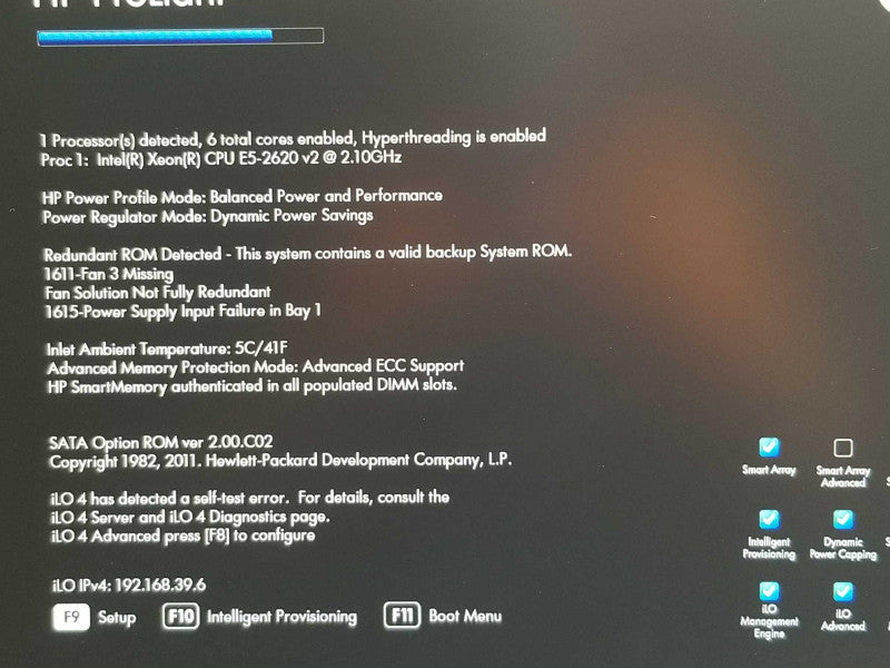 HP Proliant DL380p G8, Xeon E5-2620v2 2.1GHz, 32GB RAM, 2x PSU, AS-IS _