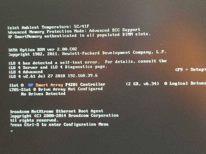 HP Proliant DL380p G8, Xeon E5-2620v2 2.1GHz, 32GB RAM, 2x PSU, AS-IS _