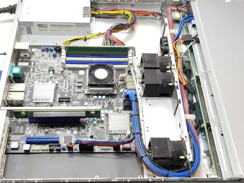 Datto 1U Server, Xeon D-1541 2.1GHz, 4GB DDR4, No HDDs, SAS3008-IR, 3.5\\" _