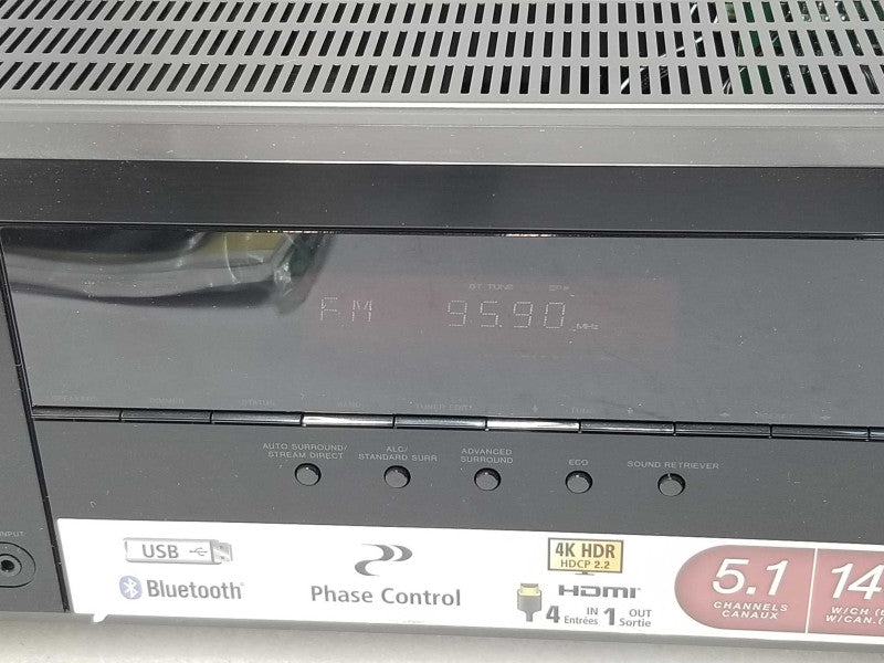Pioneer VSX-531 5.1 AV Receiver 4K USB 4x HDMI Bluetooth Amplifier _