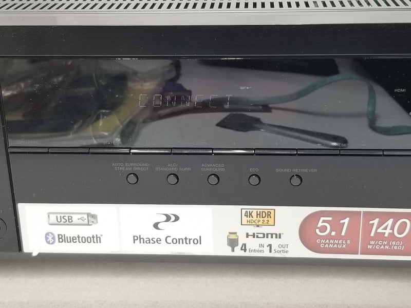 Pioneer VSX-531 5.1 AV Receiver 4K USB 4x HDMI Bluetooth Amplifier _