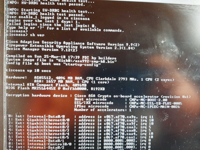 Cisco ASA 5512-X Firewall