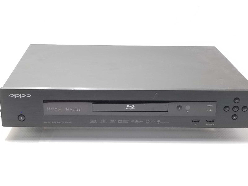 Oppo BDP-103 3D Blu-ray Player No Remote, Tested to power on, AS-IS _
