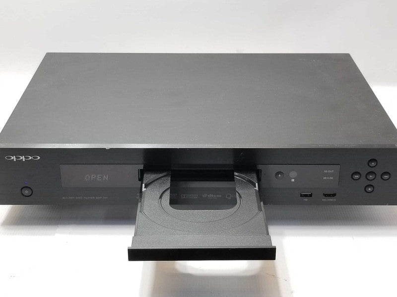Oppo BDP-103 3D Blu-ray Player No Remote, Tested to power on, AS-IS _