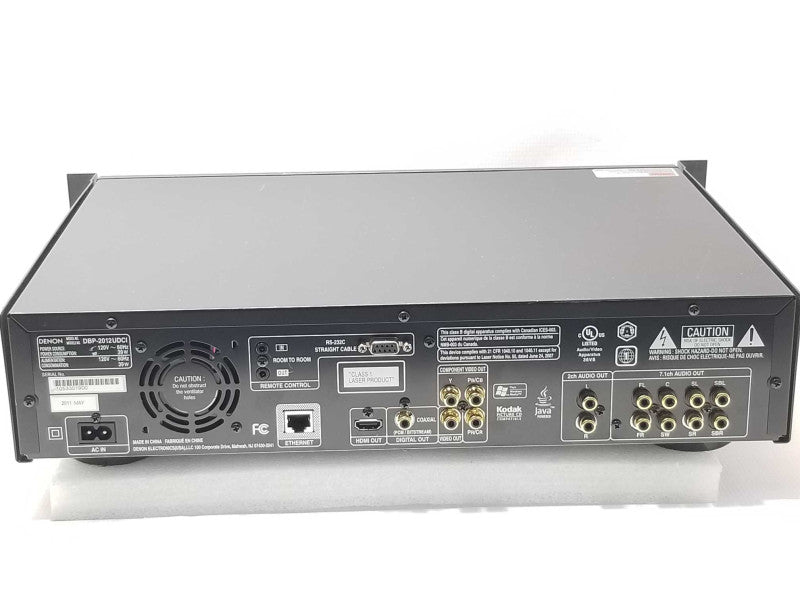 DENON DBP-2012UDCI Universal Audio/Video Player w/ Blu-Ray AS-IS _
