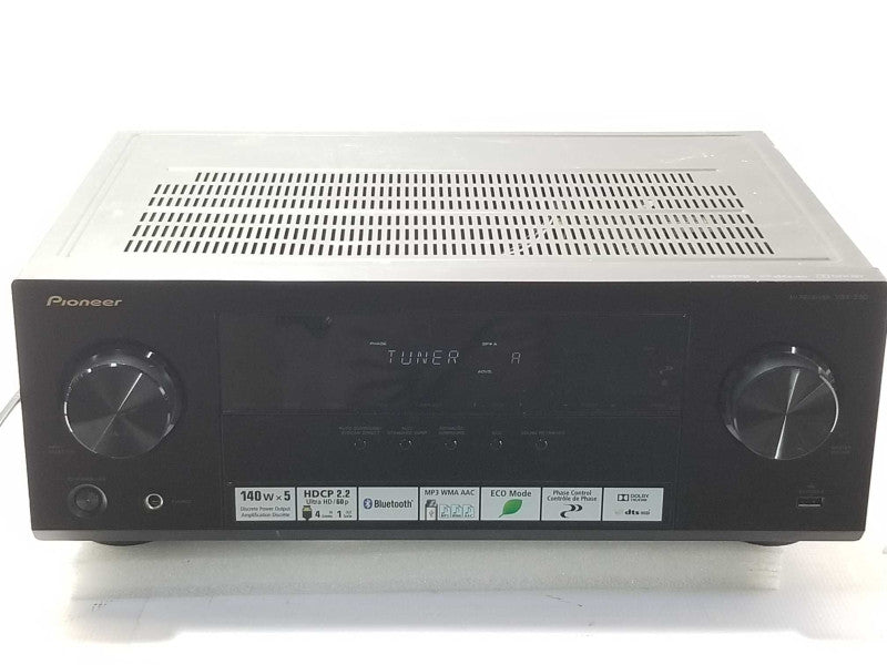 Pioneer VSX-530-K 5.1 AV Receiver Bluetooth HDMI Powers on, AS-IS _