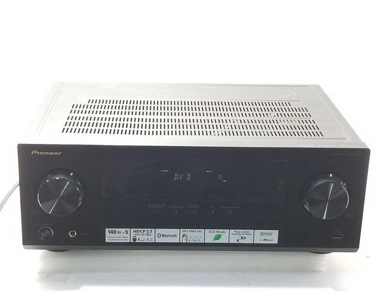 Pioneer VSX-530-K 5.1 AV Receiver Bluetooth HDMI Powers on, AS-IS _
