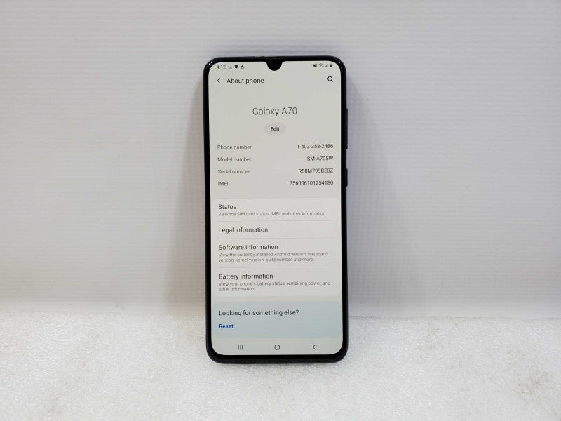 Samsung Galaxy A70 - 128GB - Purple [Unlocked] (