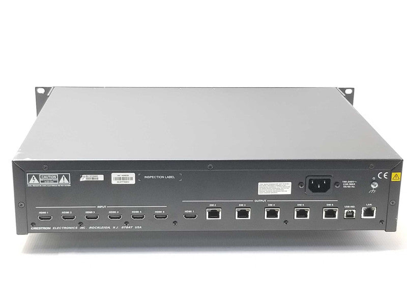 CRESTRON DM-MD6X6 Digital Media HDMI Matrix Switcher 6x6, Read _