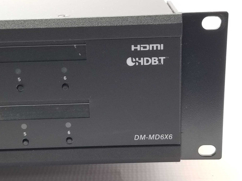 CRESTRON DM-MD6X6 Digital Media HDMI Matrix Switcher 6x6, Read _