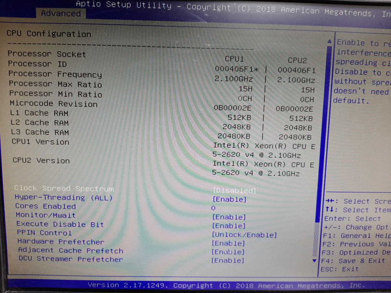Nutanix/Supermicro X10DRT-P 4-Node Server total 8x Xeon E5-2620v4, 128GB Read