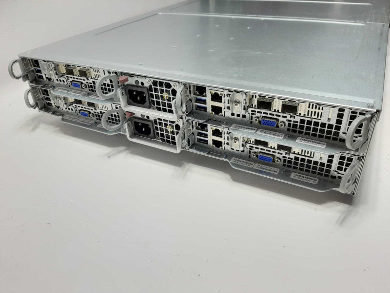 Nutanix/Supermicro X10DRT-P 4-Node Server total 8x Xeon E5-2620v4, 128GB Read