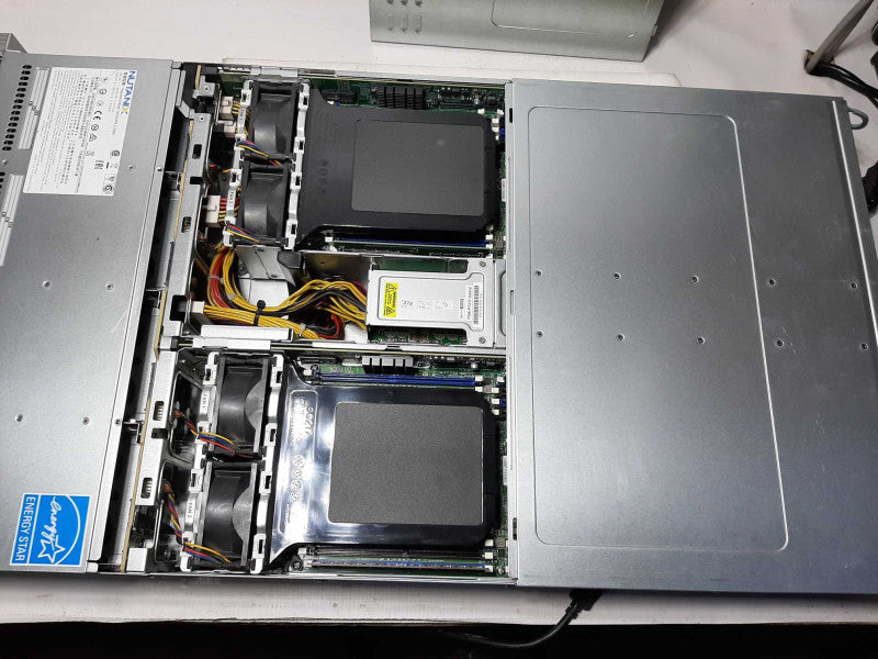 Nutanix/Supermicro X10DRT-P 4-Node Server total 8x Xeon E5-2620v4, 128GB Read
