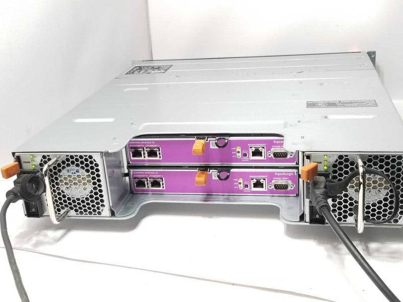 Dell EquaILogic PS4100 24x 2.5\\" Bays with HDD Caddies 2x Ctrl module 12 Read _