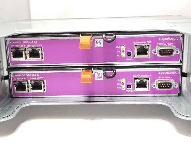 Dell EquaILogic PS4100 24x 2.5\\" Bays with HDD Caddies 2x Ctrl module 12 Read _
