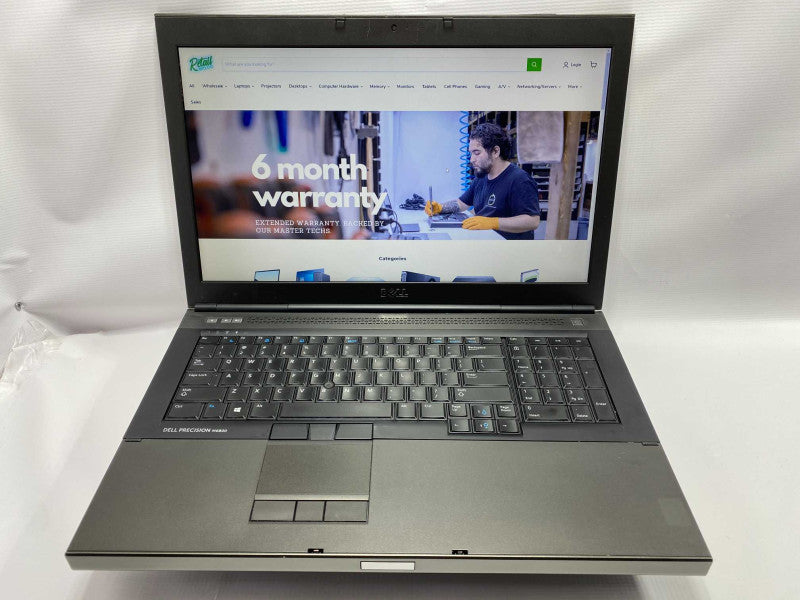 17\\" DELL Precision M6800 with i5-4340M CPU 8GB RAM & 220GB SSD READ  -