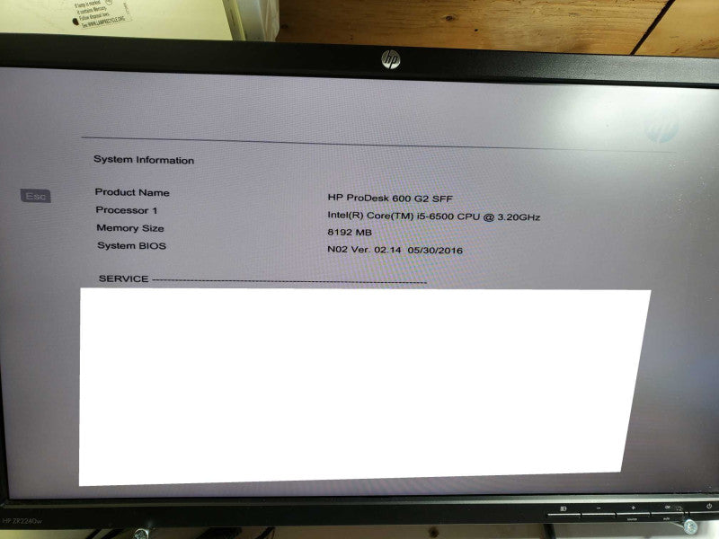 HP ProDesk 600 G2 MT i5-6500 3.2GHz 8GB RAM +