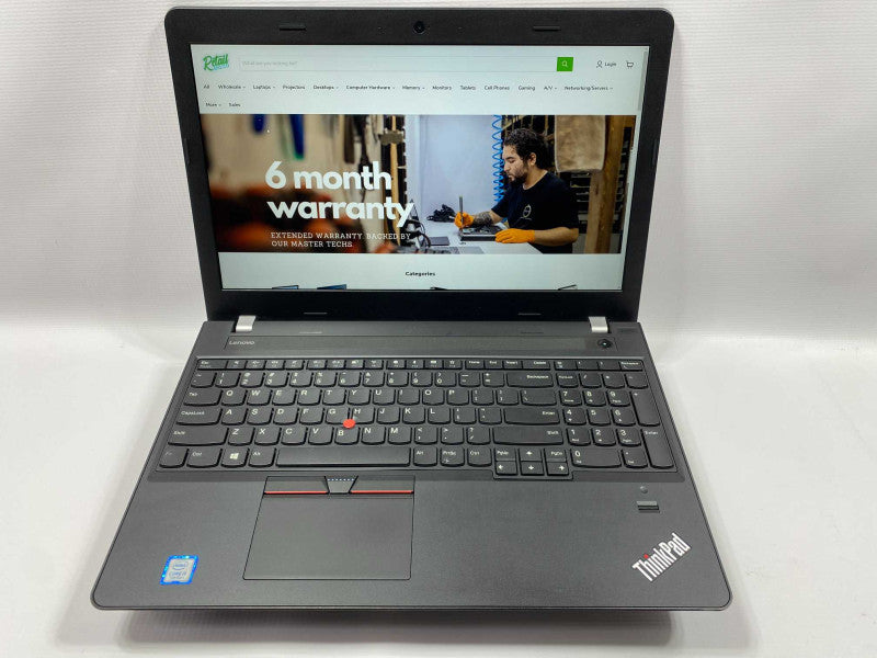 Lenovo ThinkPad E570 with i5-7200U CPU 8GB RAM & 500GB SSD Storage  -